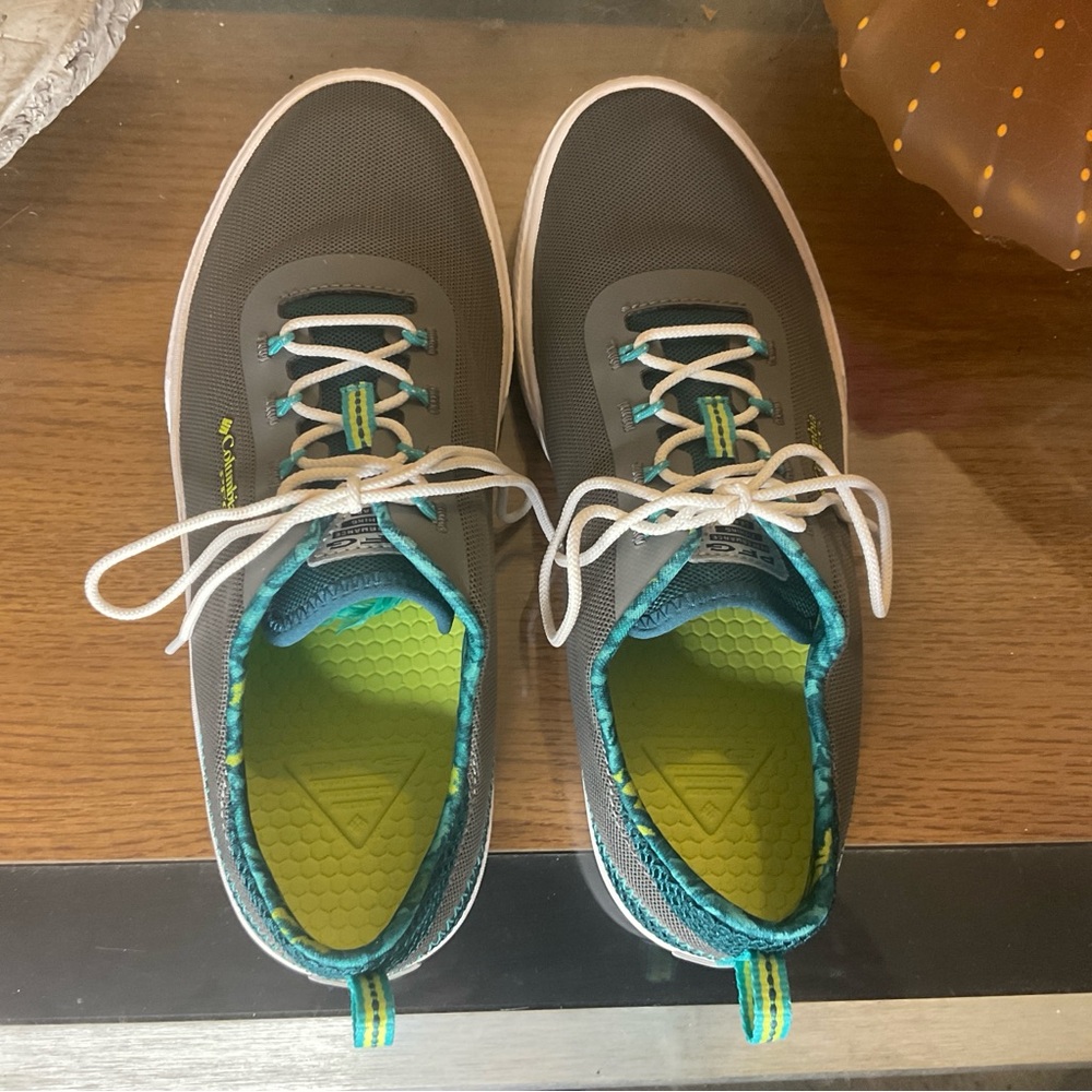 COLUMBIA WOMENS SLACK WATER PFG BOAT SHOES SZ 7.5 - Picture 5 of 8